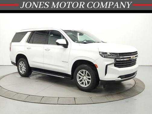 Summit White 2021 Chevrolet Tahoe LT