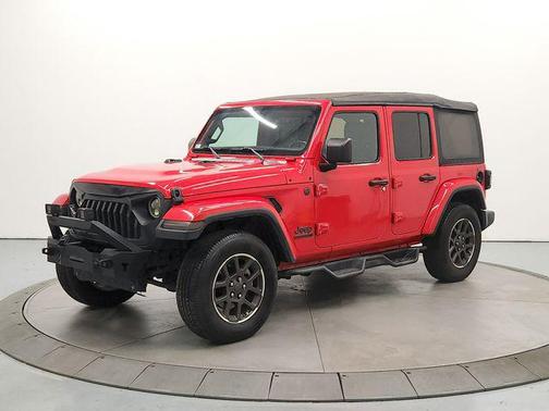 Firecracker Red Clearcoat 2021 Jeep Wrangler Unlimited Sport