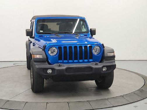 Hydro Blue Pearlcoat 2021 Jeep Wrangler Unlimited Sport