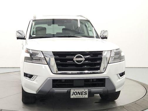Aspen White Tricoat 2023 Nissan Armada Platinum 2WD