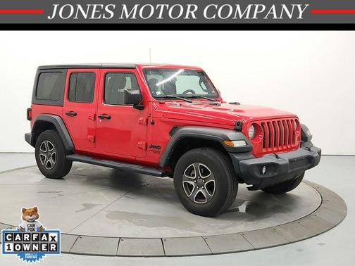 Firecracker Red Clearcoat 2021 Jeep Wrangler Unlimited Sport