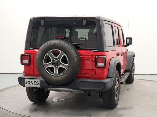 Firecracker Red Clearcoat 2021 Jeep Wrangler Unlimited Sport