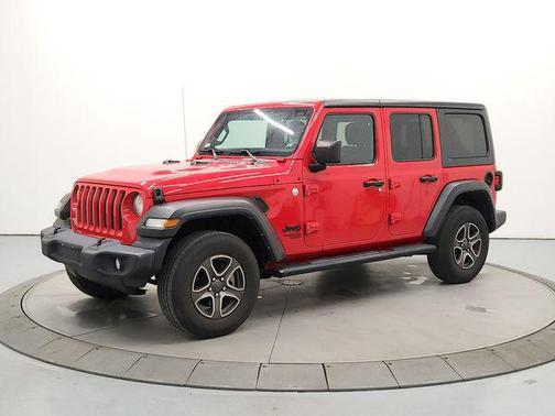 Firecracker Red Clearcoat 2021 Jeep Wrangler Unlimited Sport