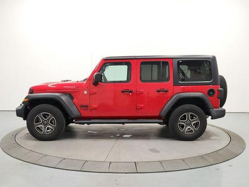 Firecracker Red Clearcoat 2021 Jeep Wrangler Unlimited Sport