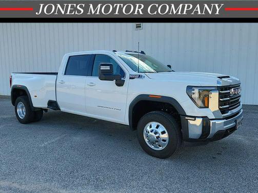 Summit White 2025 GMC Sierra 3500 SLE