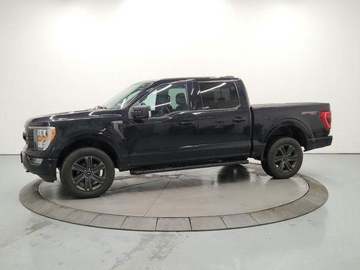 AGATE BLACK METALLIC 2023 Ford F-150 XLT