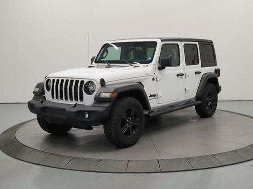 Bright White Clearcoat 2023 Jeep Wrangler Sport