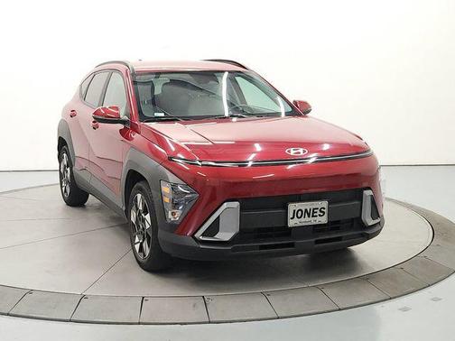 Ultimate Red Metallic 2025 Hyundai KONA SEL