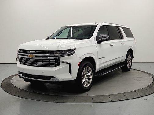 Summit White 2023 Chevrolet Suburban Premier