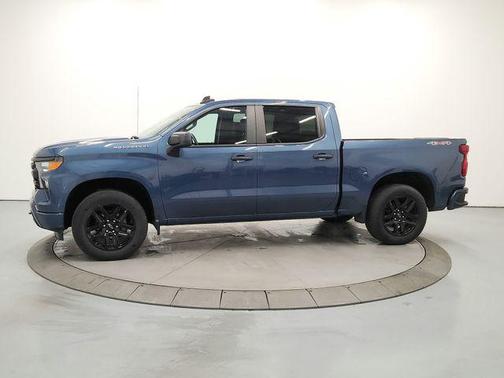 Lakeshore Blue 2024 Chevrolet Silverado 1500 Custom