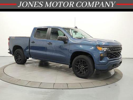 Lakeshore Blue 2024 Chevrolet Silverado 1500 Custom