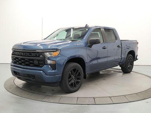 Lakeshore Blue 2024 Chevrolet Silverado 1500 Custom