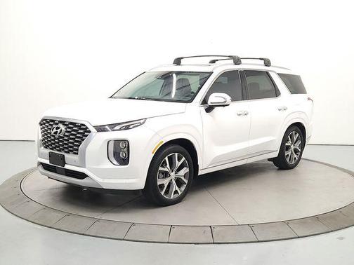 Hyper White 2021 Hyundai PALISADE Limited