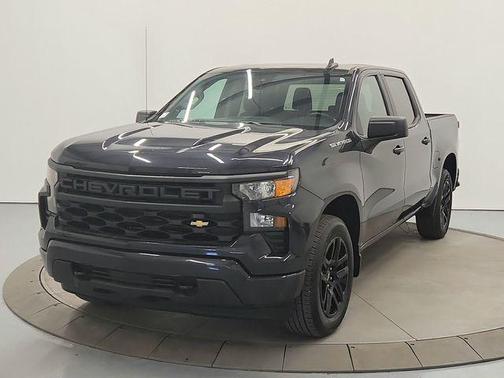 Dark Ash Metallic 2023 Chevrolet Silverado 1500 Custom