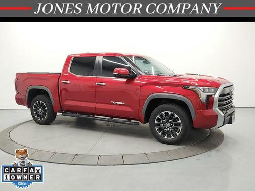 Supersonic Red 2024 Toyota Tundra Hybrid Limited