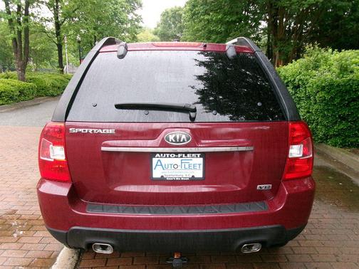Burgundy 2010 Kia Sportage LX