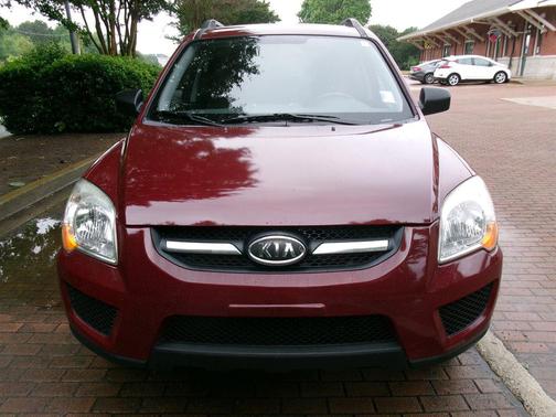 Burgundy 2010 Kia Sportage LX