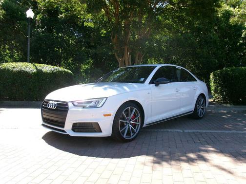 White 2018 Audi A4 2.0T Premium Plus