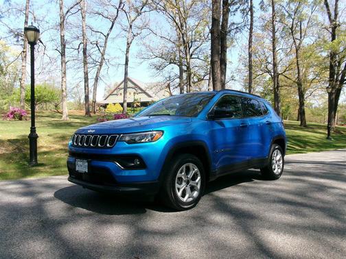 Blue 2025 Jeep Compass Latitude