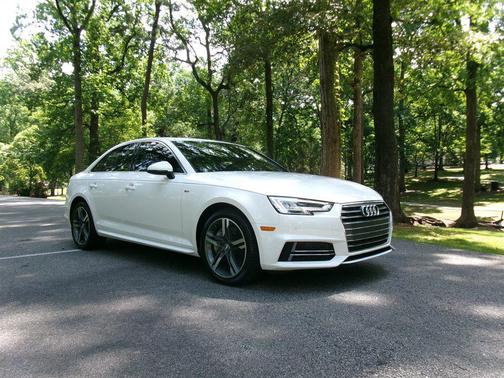 White 2017 Audi A4 Premium Plus