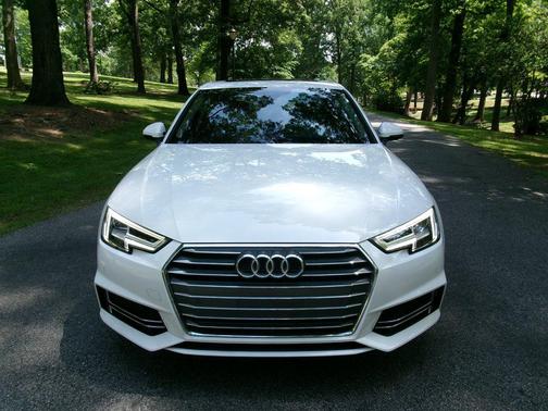 White 2017 Audi A4 Premium Plus