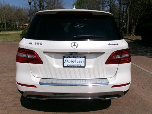 White 2014 Mercedes-Benz M-Class 4MATIC