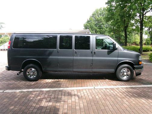 Grey 2017 Chevrolet Express 3500 LT