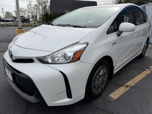 WHITE 2017 Toyota Prius v Two
