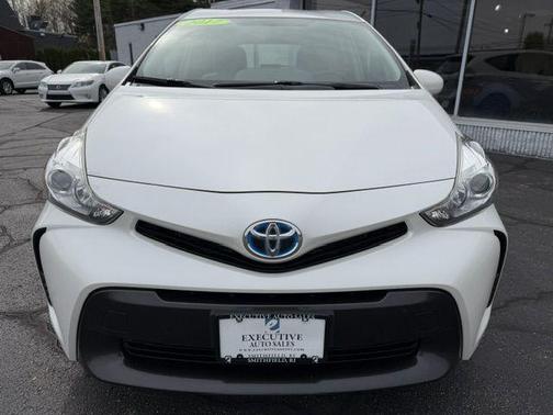 WHITE 2017 Toyota Prius v Two
