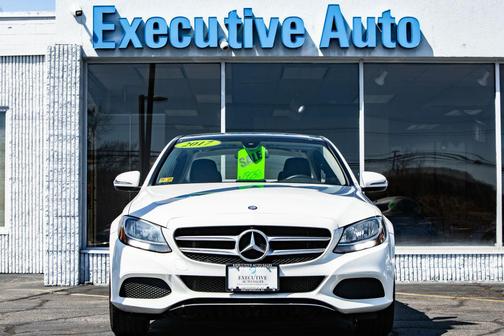 WHITE 2017 Mercedes-Benz C-Class C 300 4MATIC