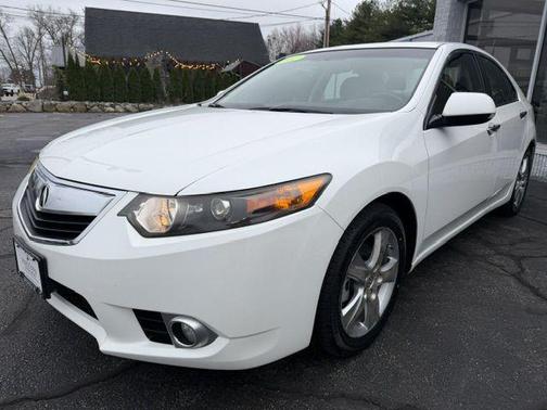 WHITE 2012 Acura TSX 2.4