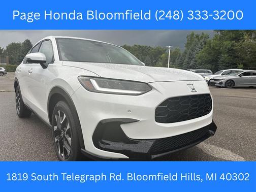 Platinum White Pearl 2026 Honda HR-V EX-L