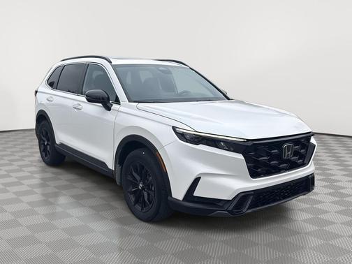 Platinum White Pearl 2024 Honda CR-V Hybrid Sport AWD