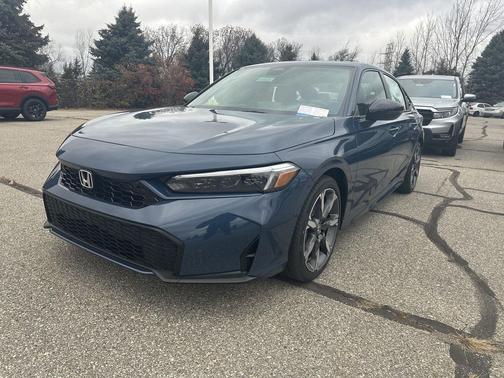 Blue Lagoon Pearl 2026 Honda Civic Hybrid Sport