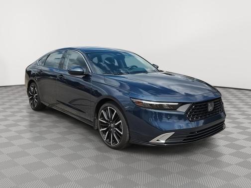 Canyon River Blue Metallic 2023 Honda Accord Hybrid Touring
