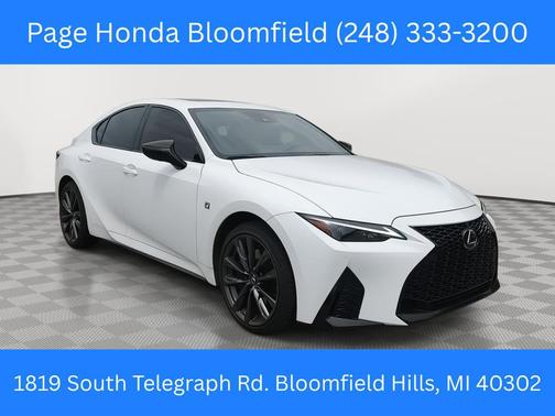 ultra white 2025 Lexus IS 350 Base