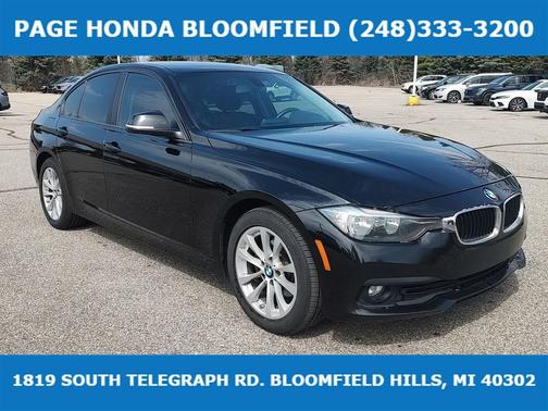 Jet Black 2016 BMW 320 i