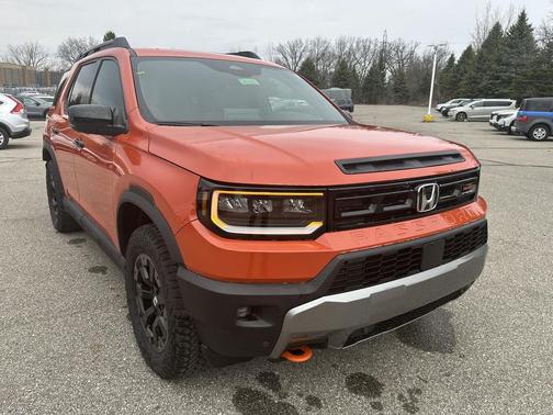 Sunset Orange II 2026 Honda Passport AWD TrailSport Elite