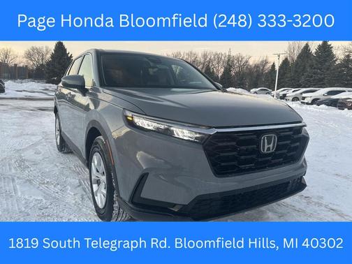 Urban Gray Pearl 2026 Honda CR-V LX AWD