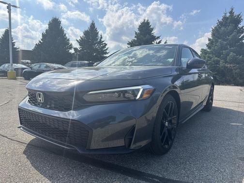 Meteorite Gray Metallic 2026 Honda Civic Sport