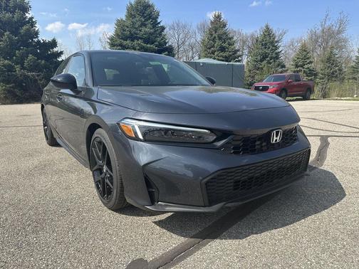 Meteorite Gray Metallic 2026 Honda Civic Sport