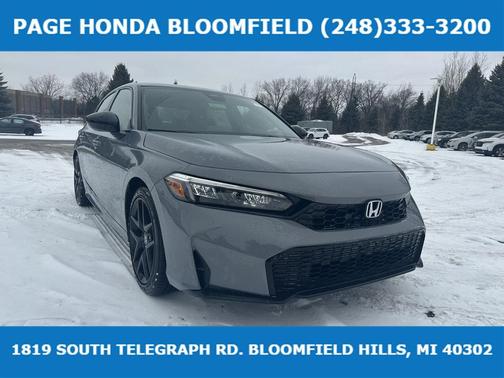 2026 Honda Civic Sport