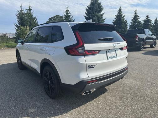 Platinum White Pearl 2026 Honda CR-V Hybrid Sport Touring AWD