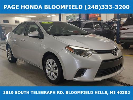 2016 Toyota Corolla LE