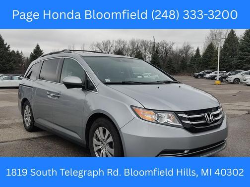 Lunar Silver Metallic 2017 Honda Odyssey EX-L