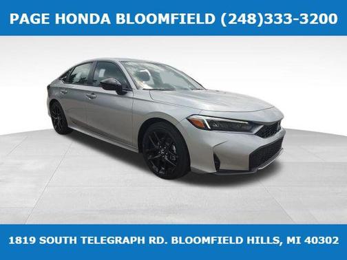 2025 Honda Civic Hybrid Sport