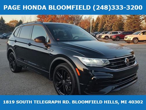 2022 Volkswagen Tiguan 2.0T SE R-Line Black 4MOTION