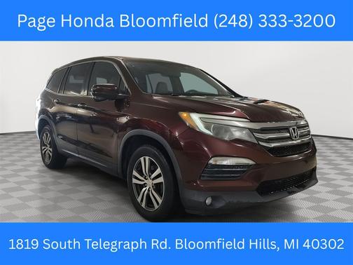 Dark Cherry Pearl 2016 Honda Pilot EX-L
