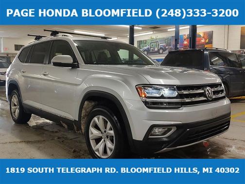 2018 Volkswagen Atlas 3.6L SEL