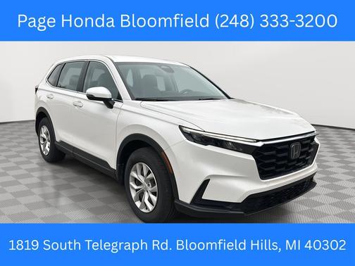 Platinum White Pearl 2023 Honda CR-V LX AWD